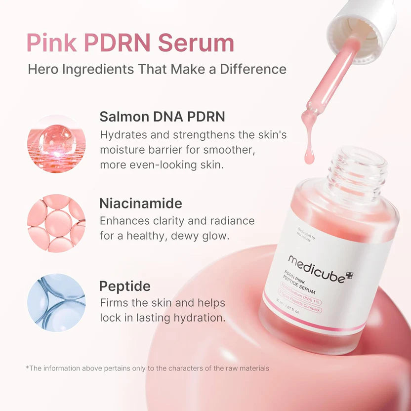 Medicube
Medicube PDRN Pink Peptide Face Serum For Dark Spots 30ml