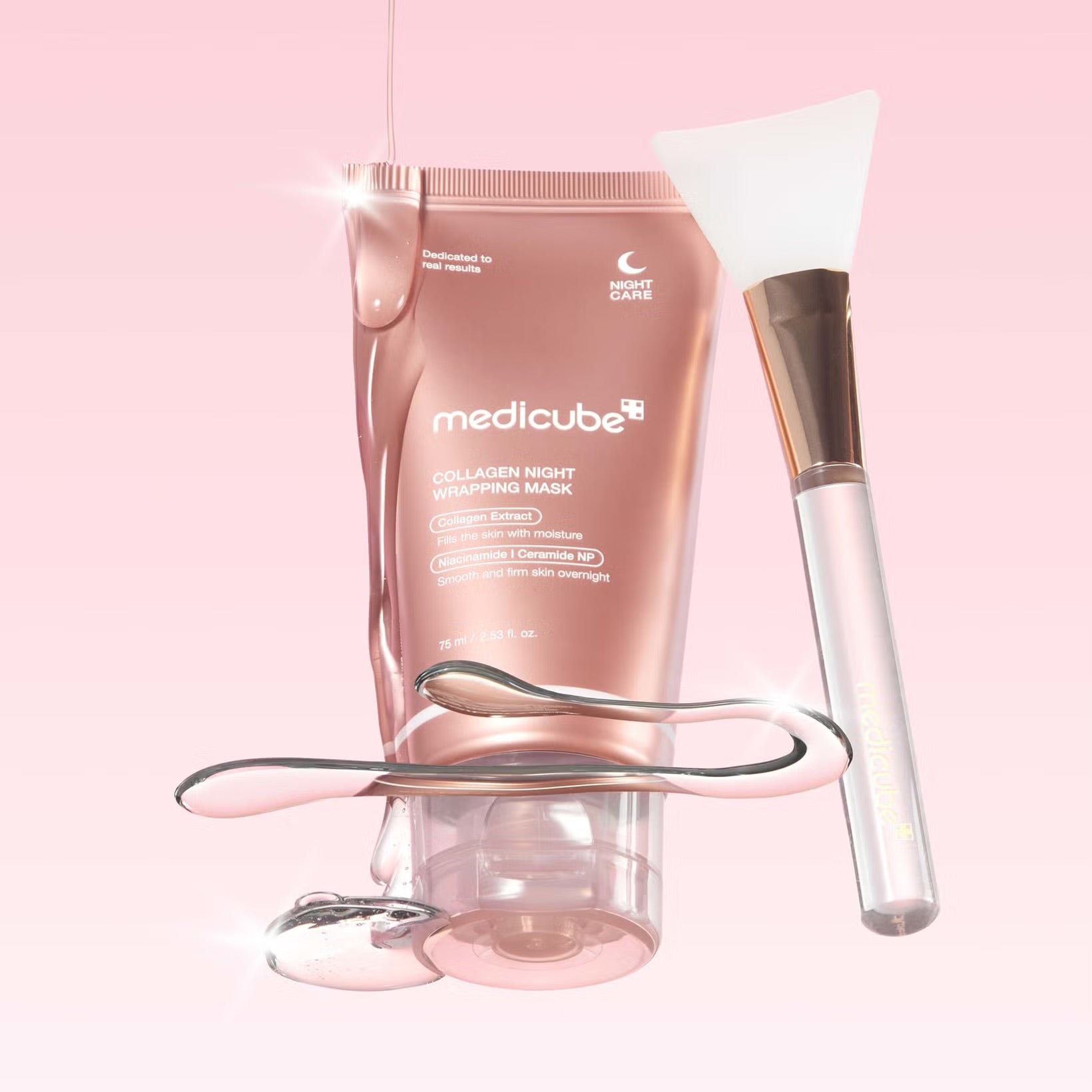 MEDICUBE COLLAGEN NIGHT WRAPPING MASK 75ML