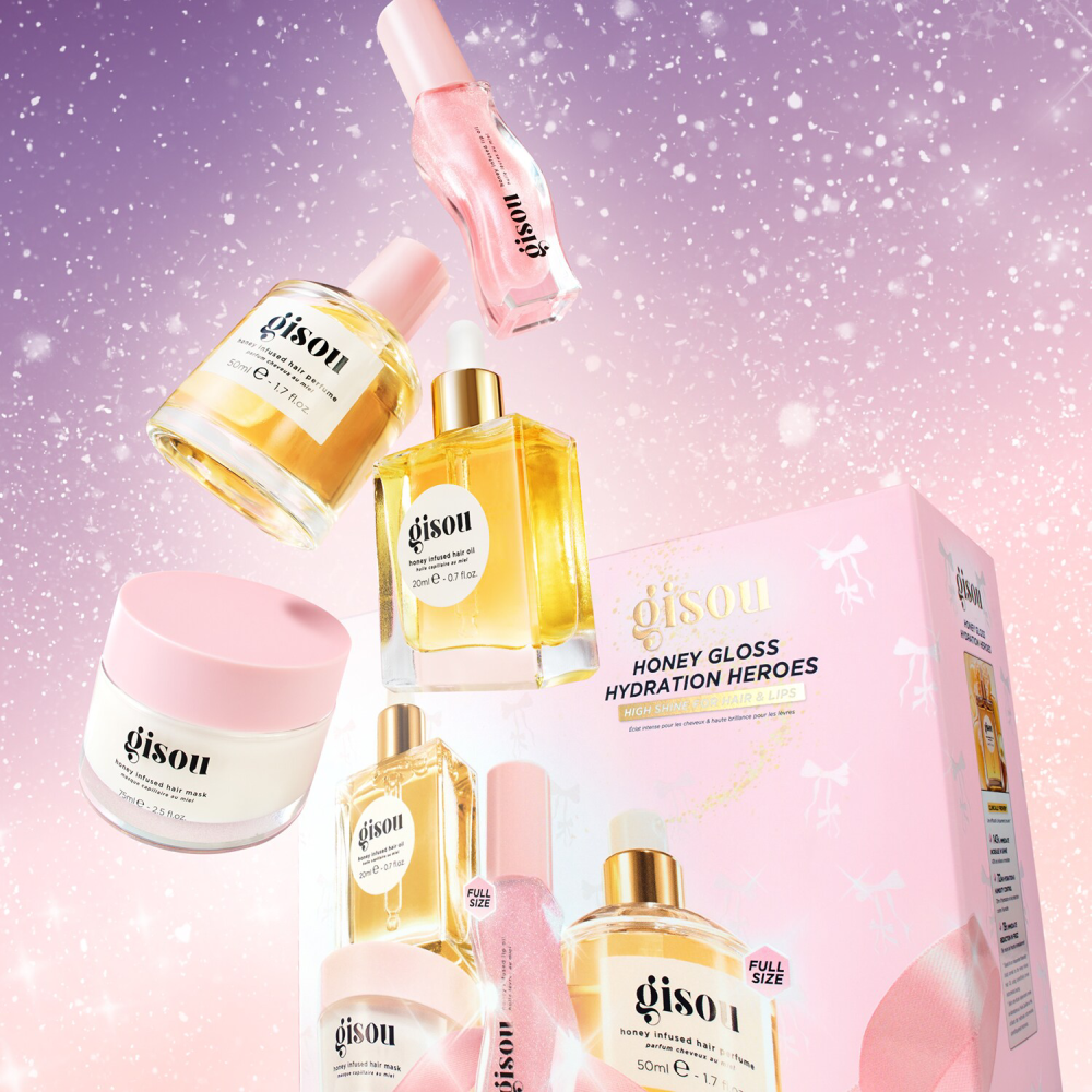 GISOU Honey Gloss Hydration Heroes