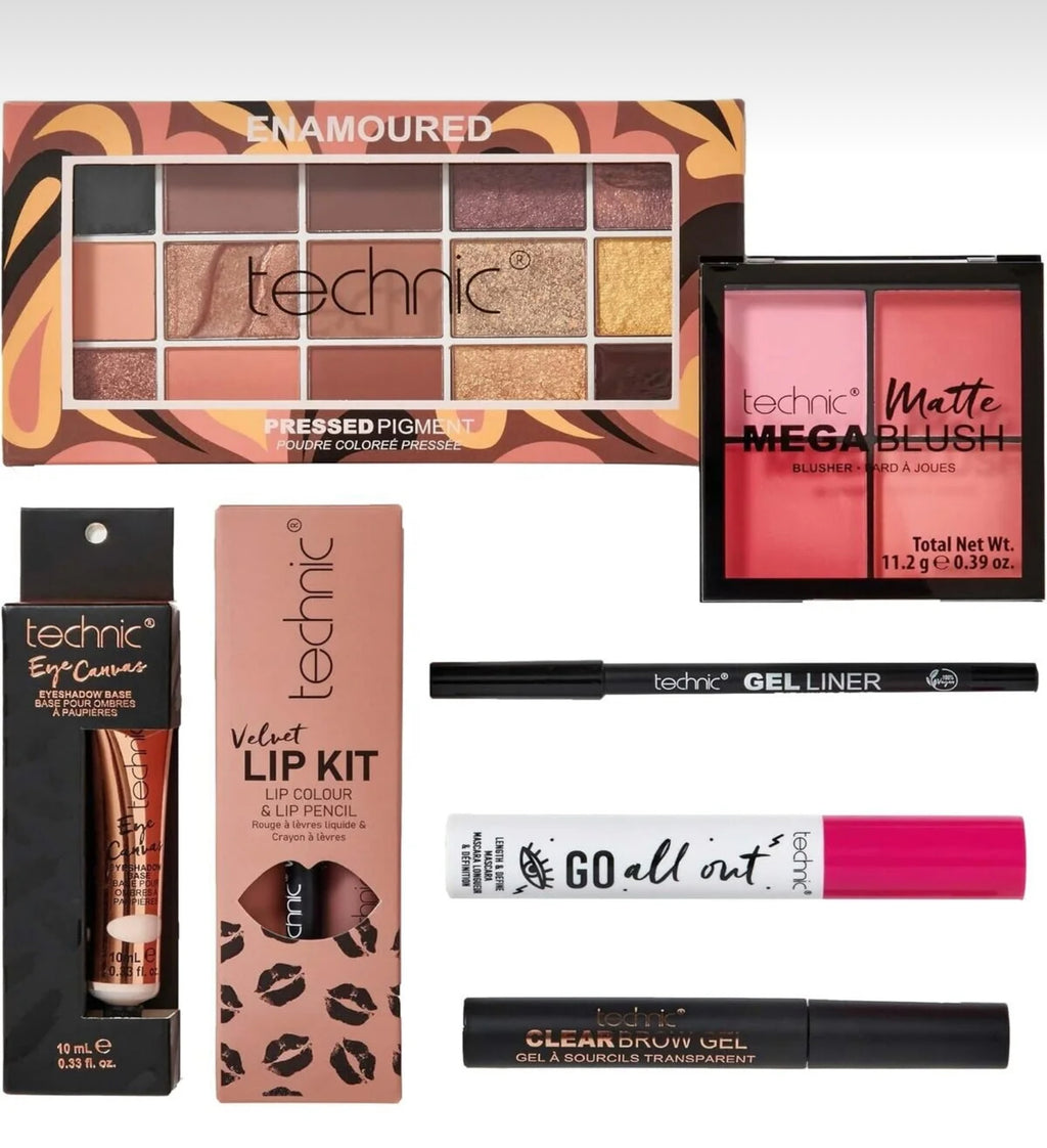 Technic Enamoured Full Face Cosmetic 8 Piece Gift Set