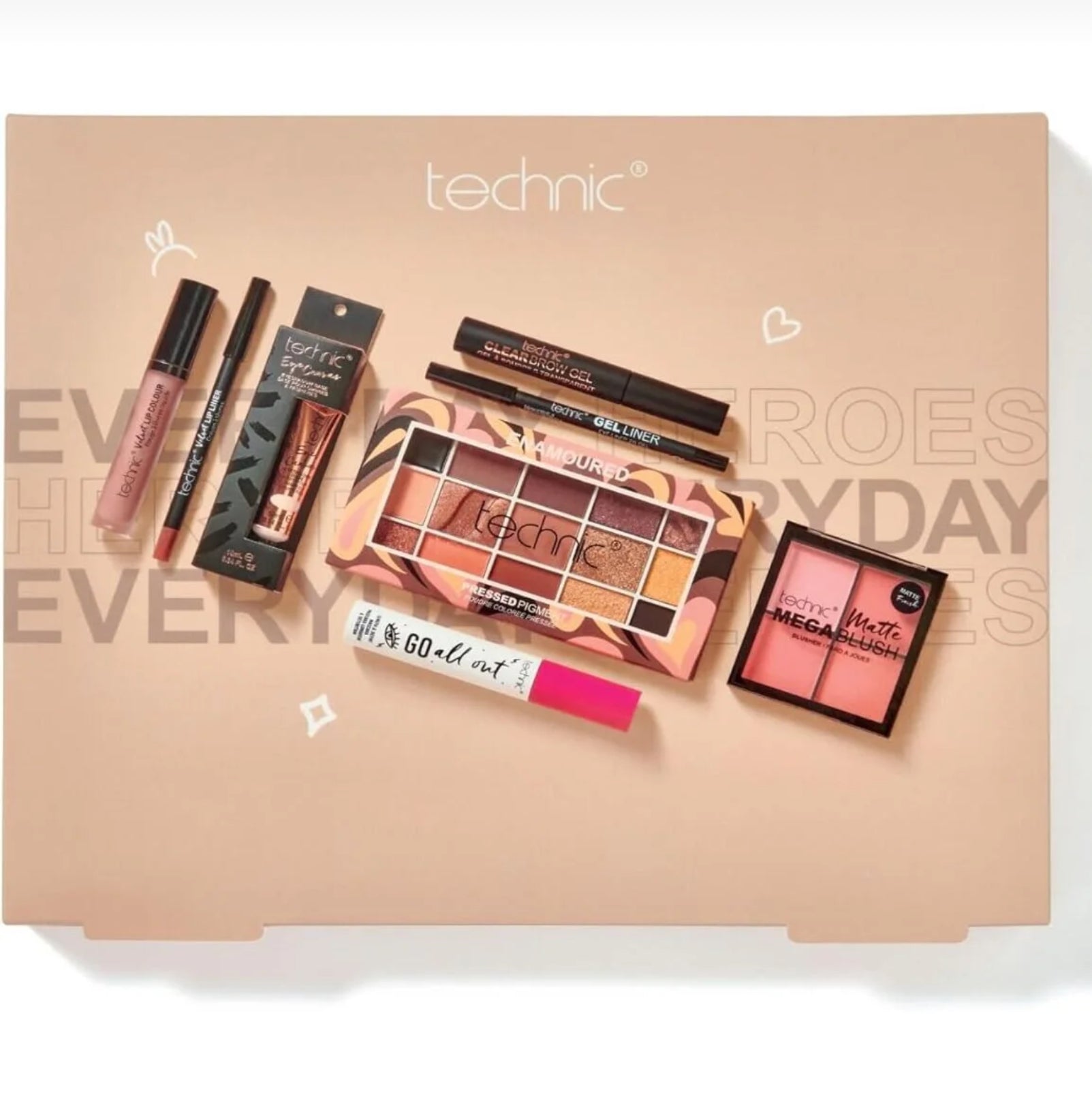 Technic Enamoured Full Face Cosmetic 8 Piece Gift Set